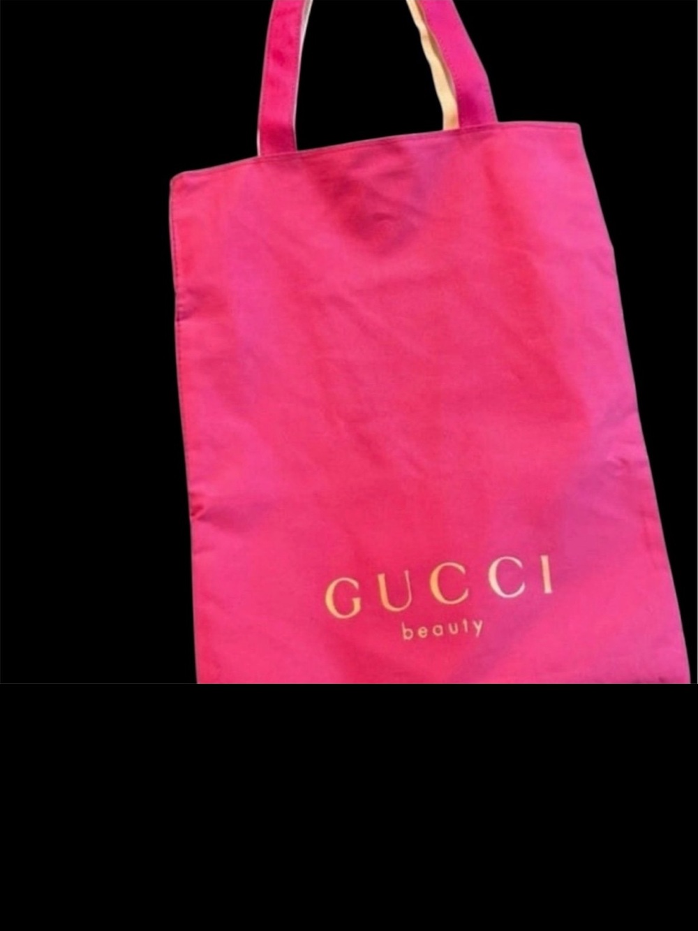 Gucci Tote Bag with Gold Logo - Picture 2 of 5